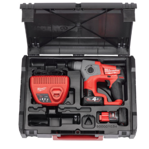 Máy khoan búa Milwaukee M12 CH-402C SET