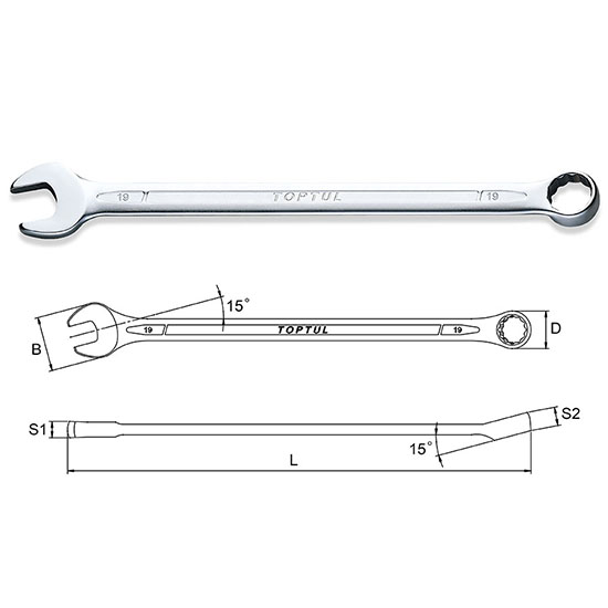 co le vong mieng dai toptul aael1212 12mm