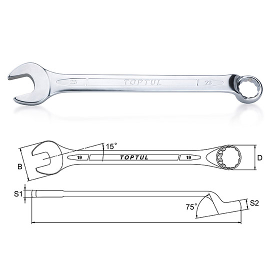 co le vong mieng toptul aaen2222 22mm