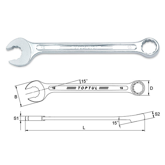 co le vong mieng toptul aaeq0808 8mm