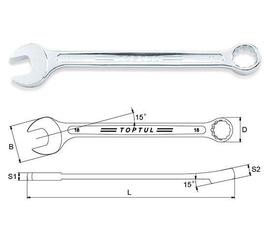 co le vong mieng toptul aaew1212 12mm