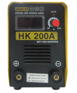 Máy hàn que Inverter Hồng Ký 200 Ampe - 220V HK200A