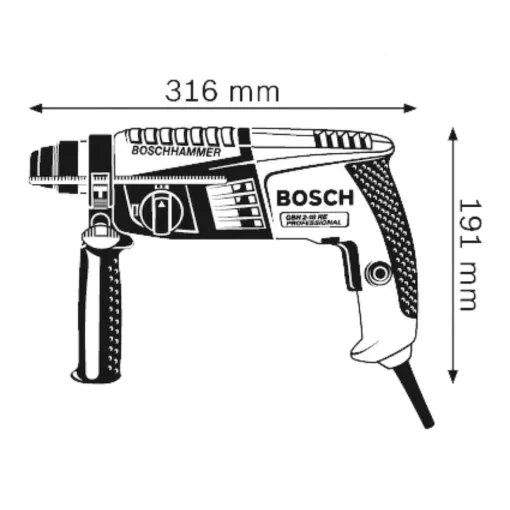 Máy khoan búa Bosch GBH 2-18 RE