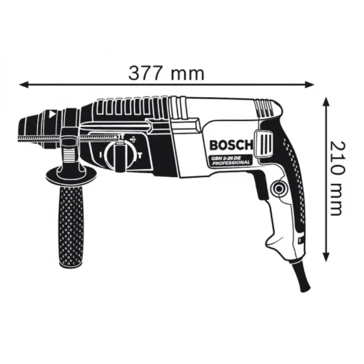 Máy khoan chuyên dụng Bosch GBH 2-26 DE