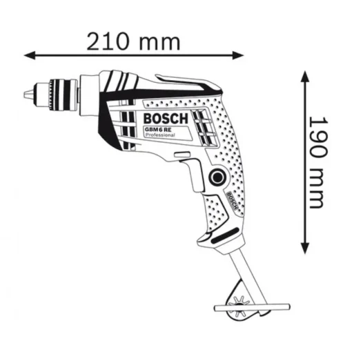 Máy khoan sắt Bosch GBM 6RE