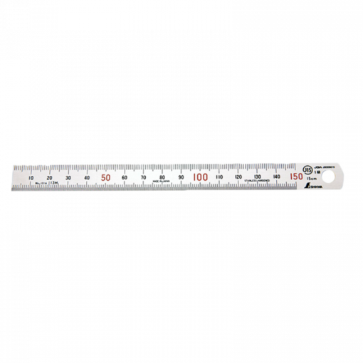 Thước lá inox Shinwa 14001 S101A 15cm