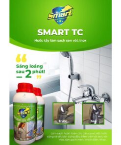 Nước tẩy làm sạch sen vòi, inox Smart TC